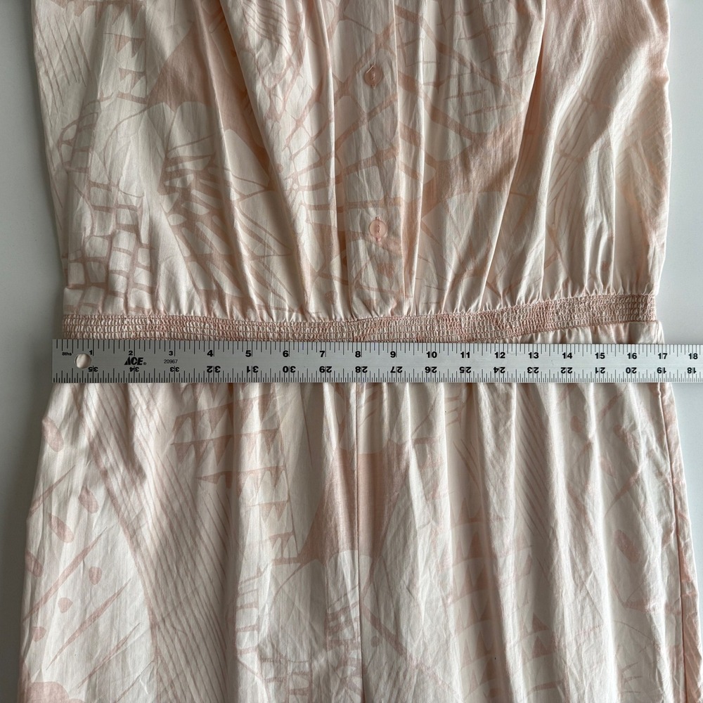 Light Pink Sleeveless Wide-Leg Jumpsuit - Picture 8 of 10